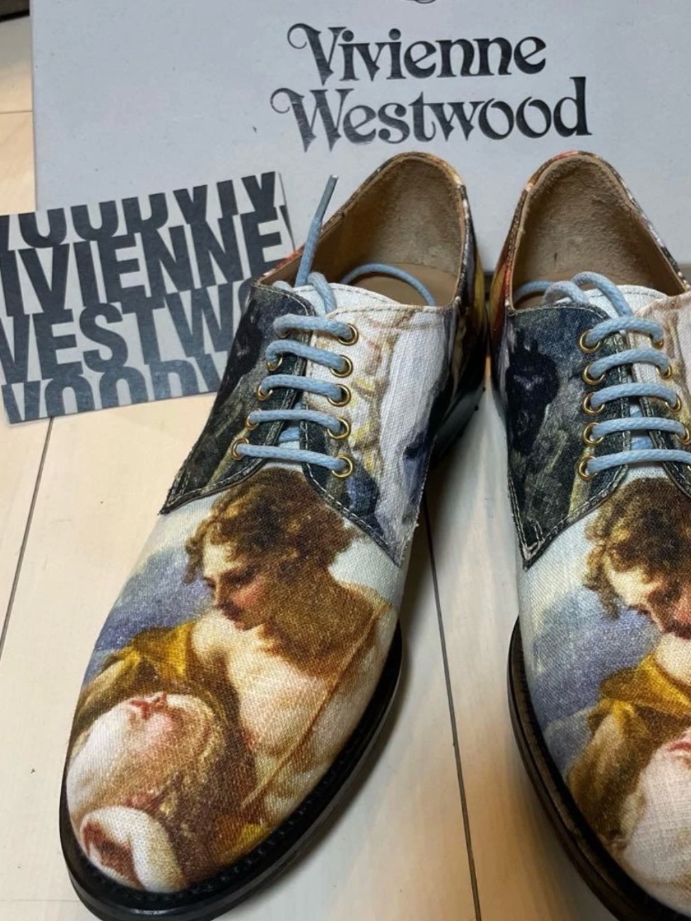 Men's Utility Shoe Shepherdess Print - size 42